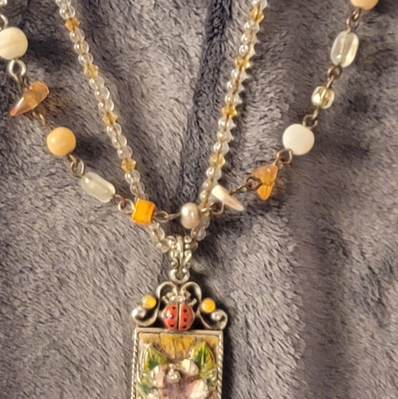 Nexklace with unique pendant - Picture 3 of 6